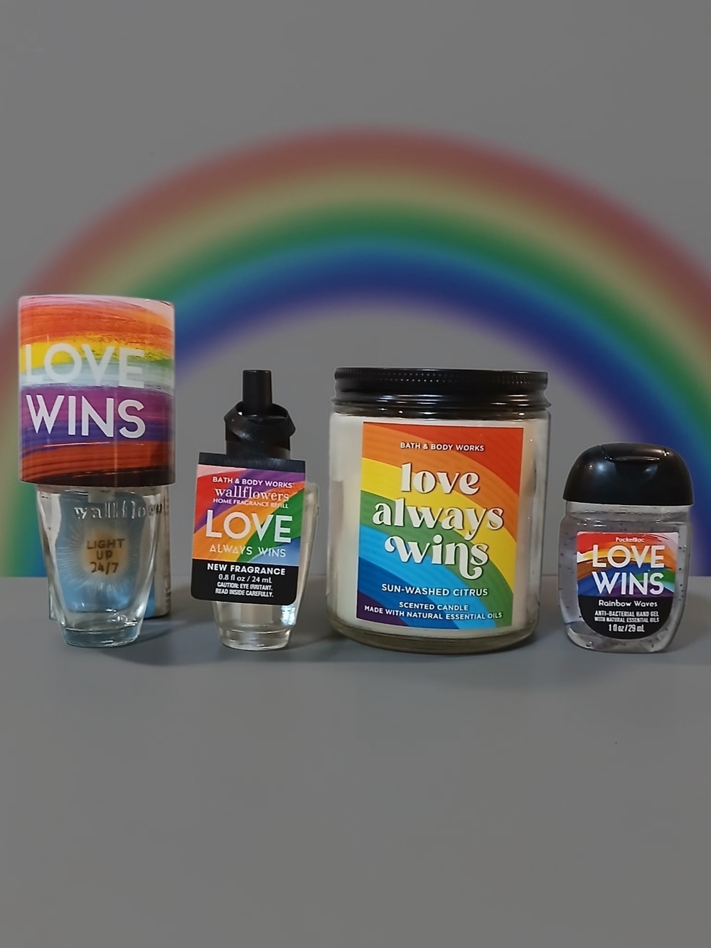 Love Always Wins Candle, Wallflower Holder And Wallflower And Pocketbac